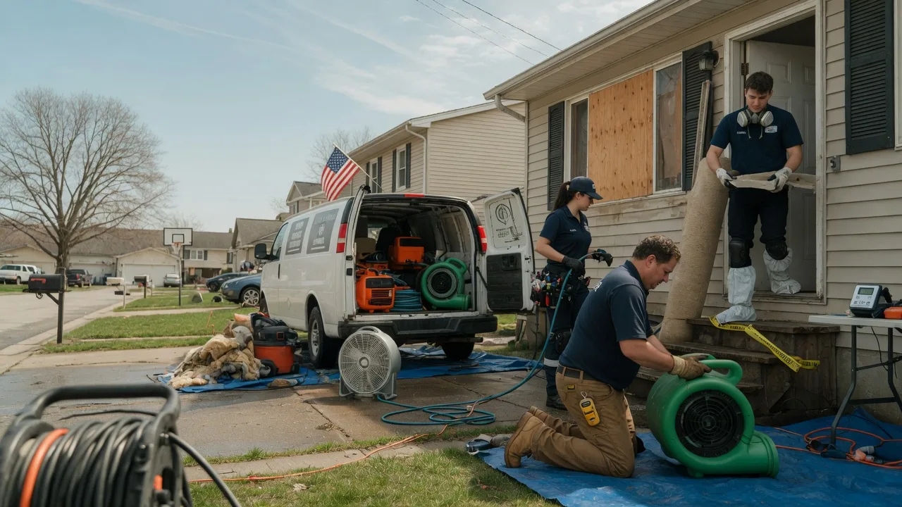 Water Damage Restoration in East Lynne, MO near me